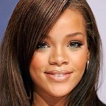 Rihanna long hair waves