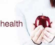 woman with apple health