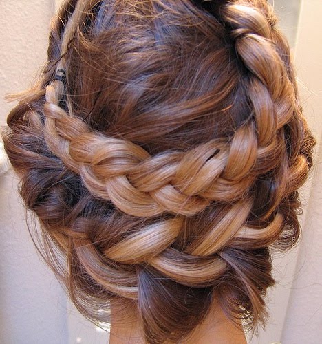 To create a fishtail braid you will first need split your hair into two 