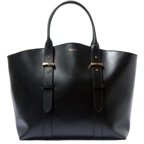 A Black Leather Bag 
