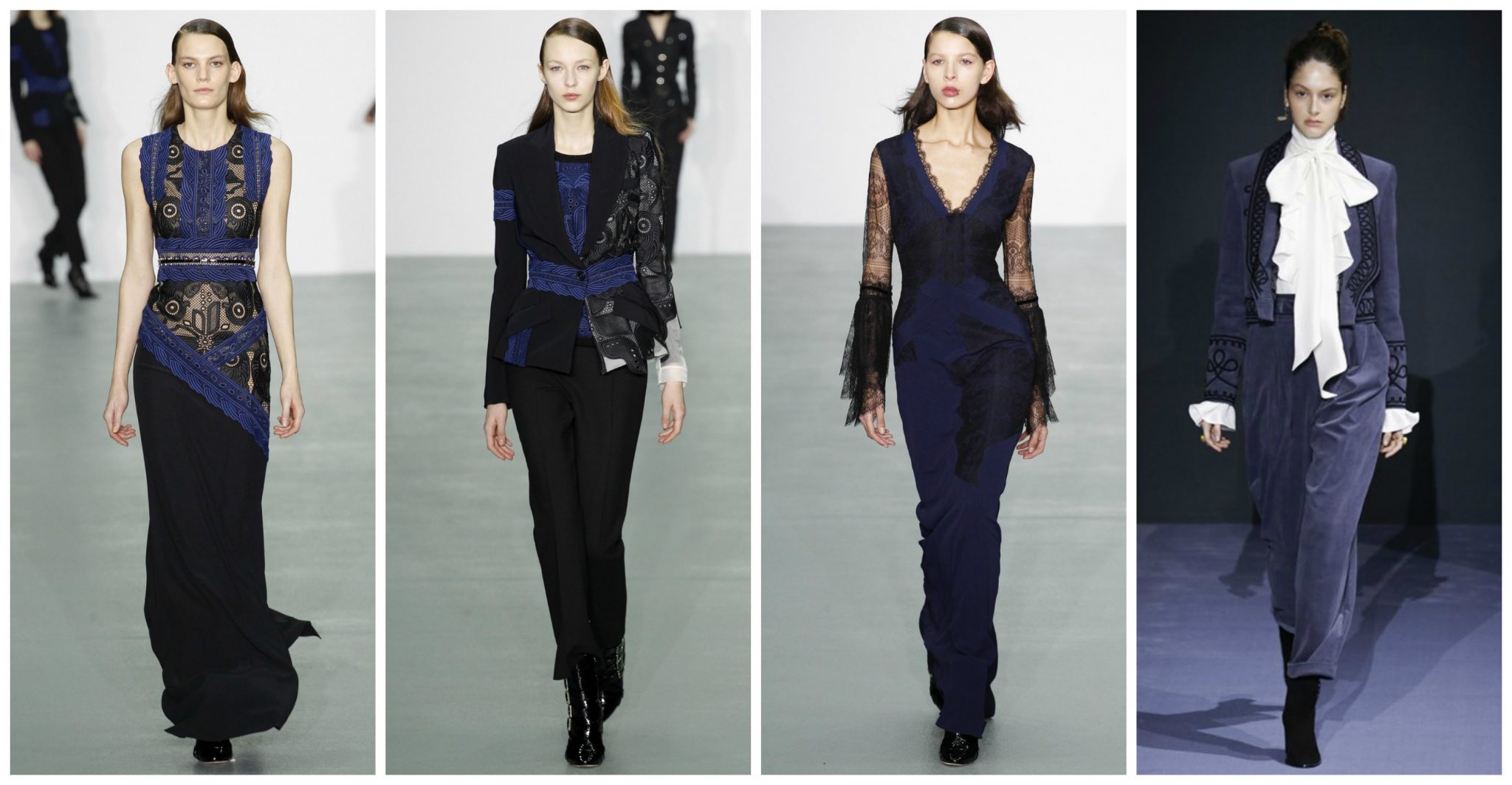 Collars on the runway