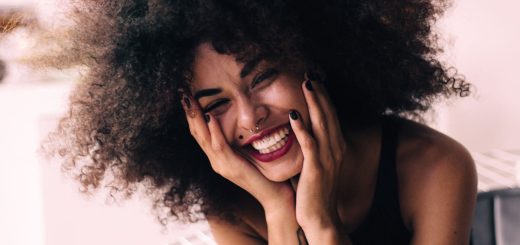 happy woman