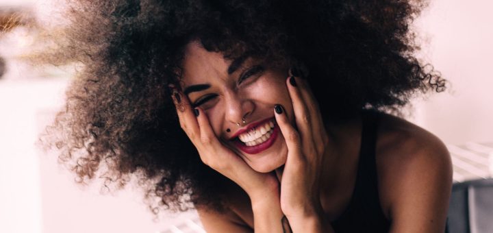 happy woman